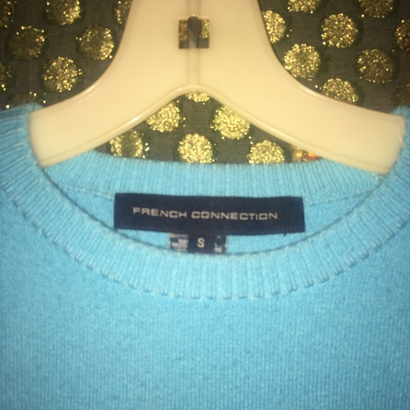 FCUK French Connection cardigan blue size S - Picture 2 of 3